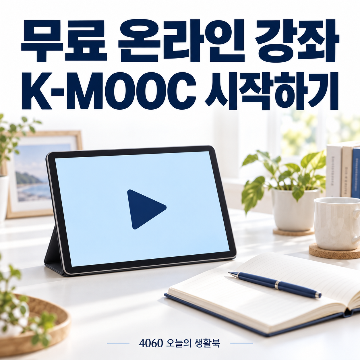 무료 온라인 강좌 K-MOOC 시작하기