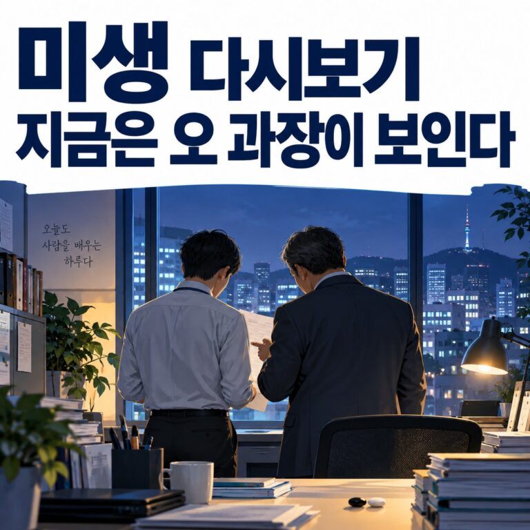 미생 다시보기·출연진, 장그래보다 오 과장이 눈에 들어오는 나이