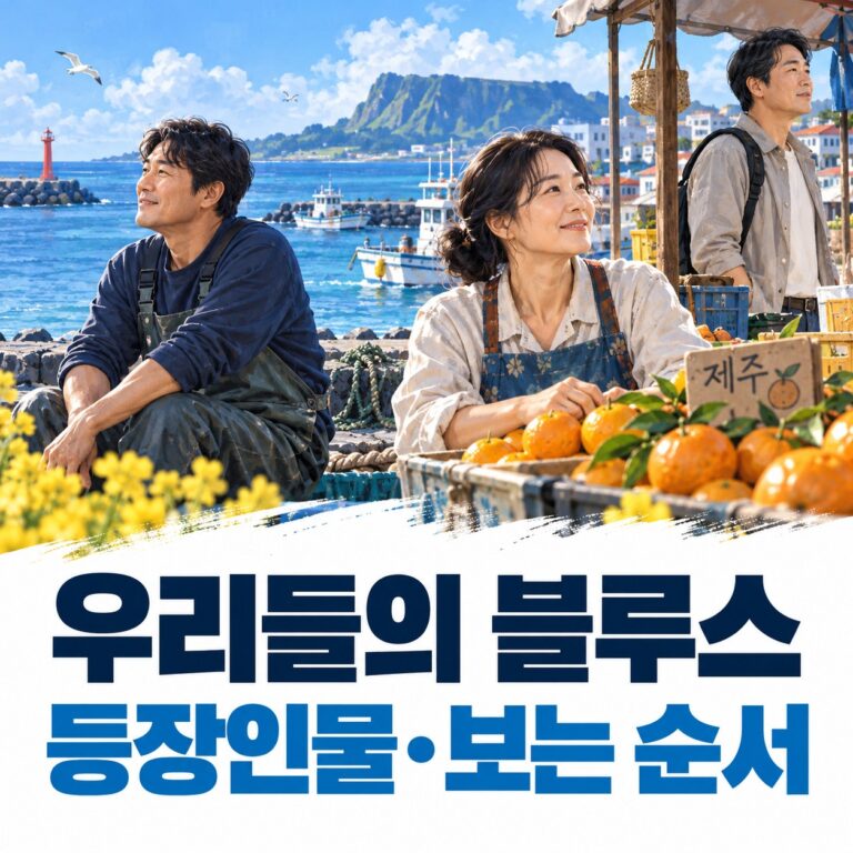 우리들의 블루스 등장인물·다시보기, 옴니버스 드라마 보는 순서