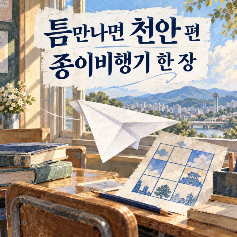 틈만나면 60회 천안 편｜유재명·이선빈 종이비행기 미션과 모교 이야기