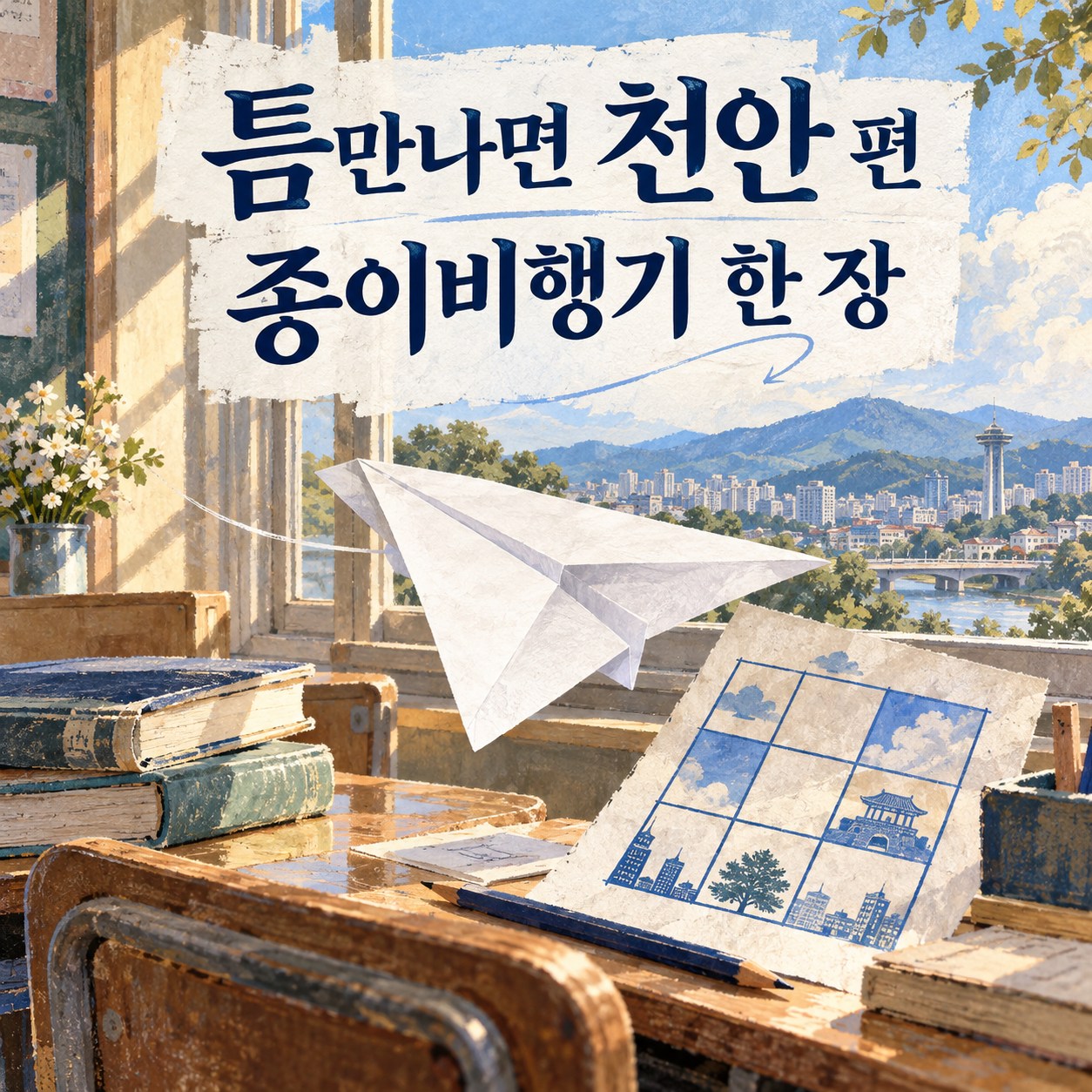 틈만나면 60회 천안 편|유재명·이선빈 종이비행기 미션과 모교 이야기